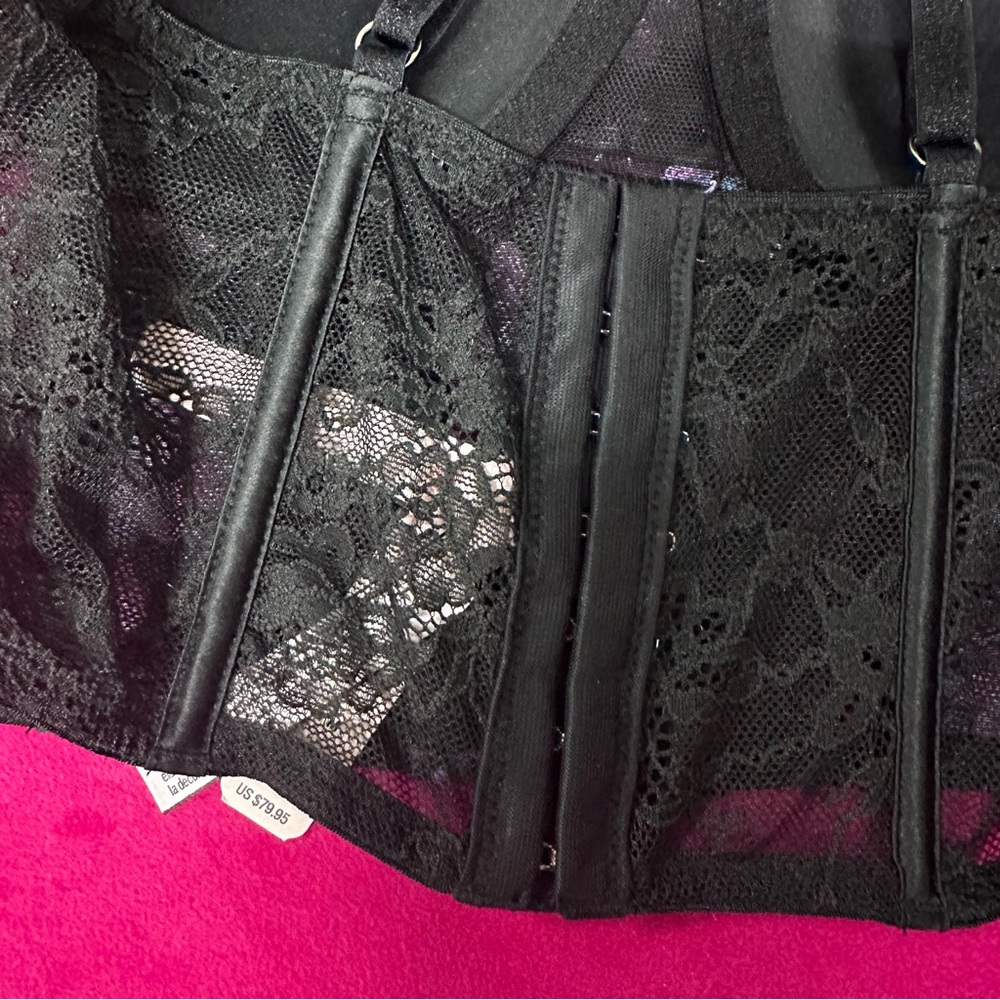 Victoria's Secret • Dream Angels Ribbon Slot Bustier • Size M - Picture 7 of 7